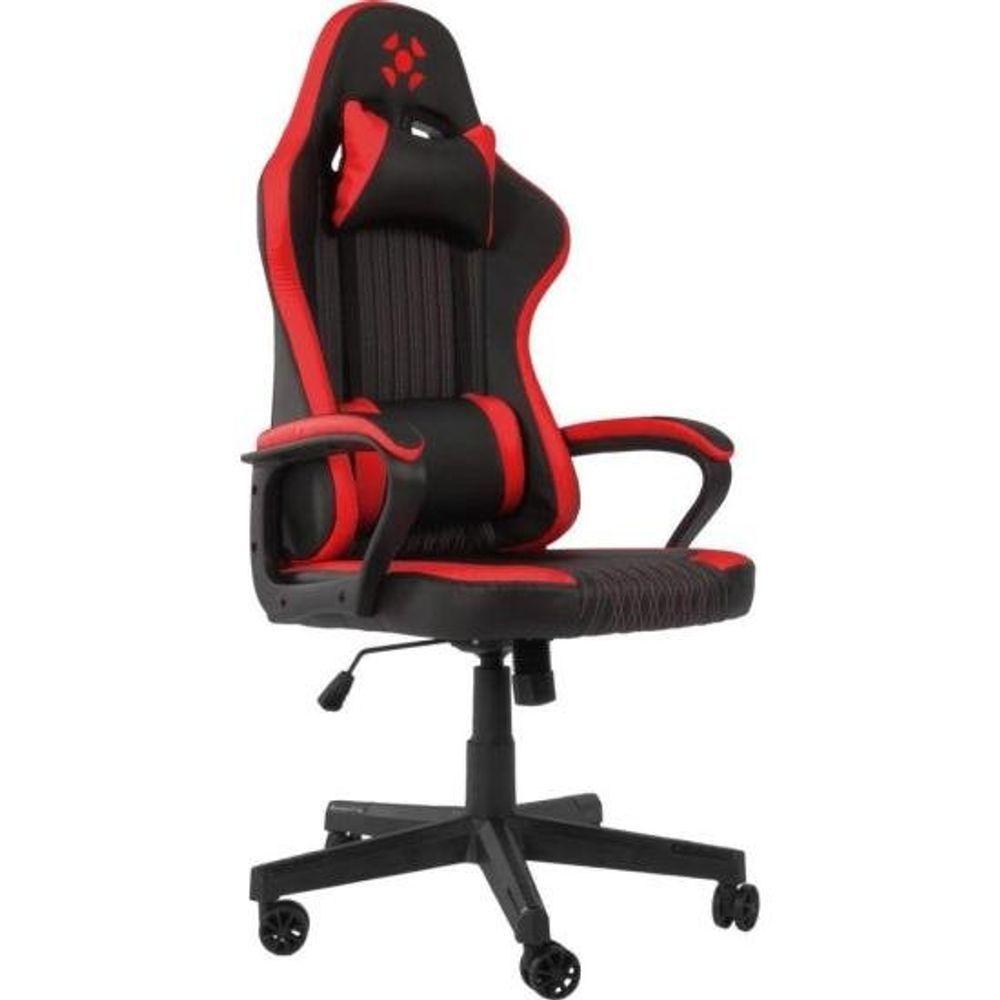 Miniatura Cadeira Gamer Fortrek Vickers Preta-vermelha