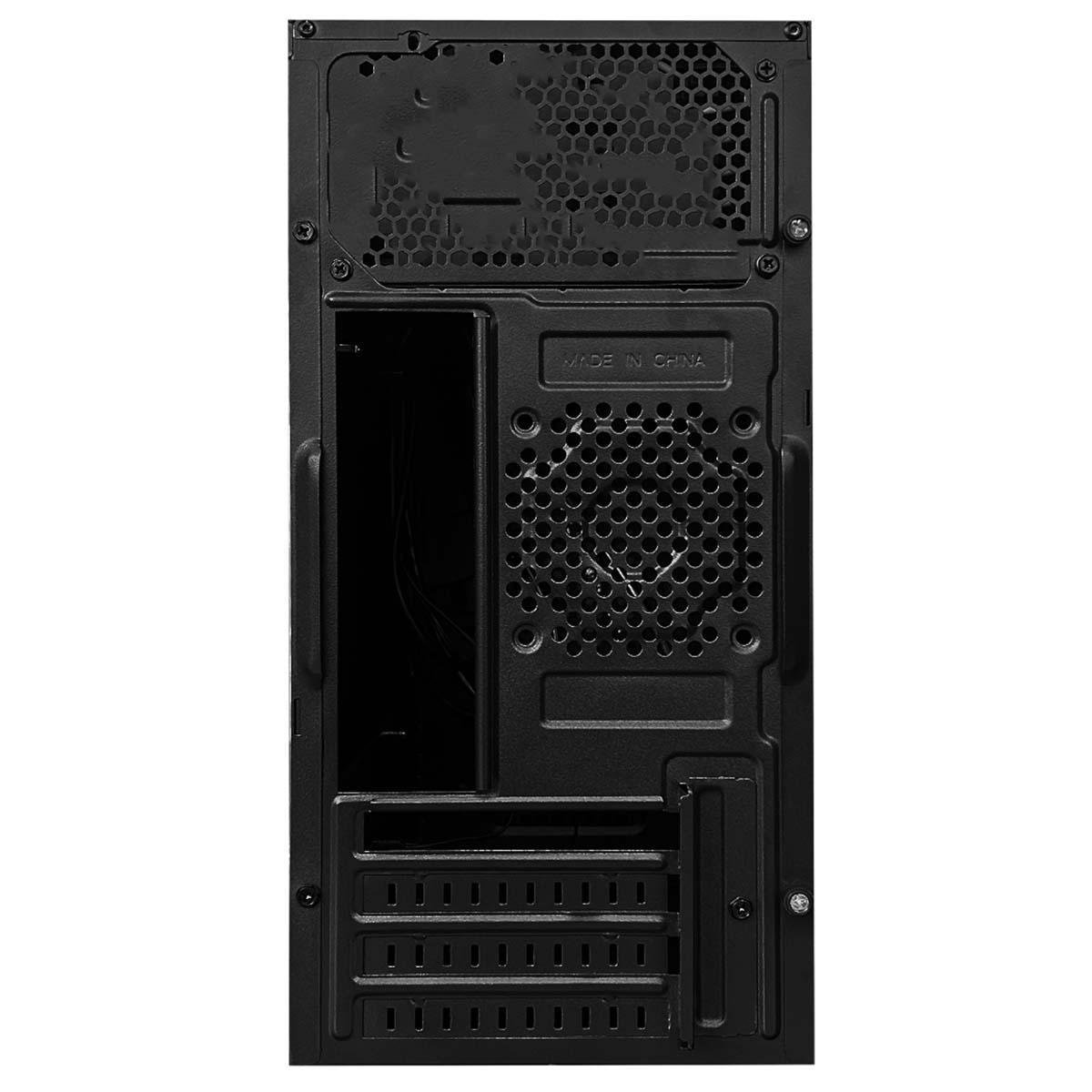 Miniatura Gabinete Gamer Atx Brx Bm20 Ca-054 Led Rgb Vortex Preto