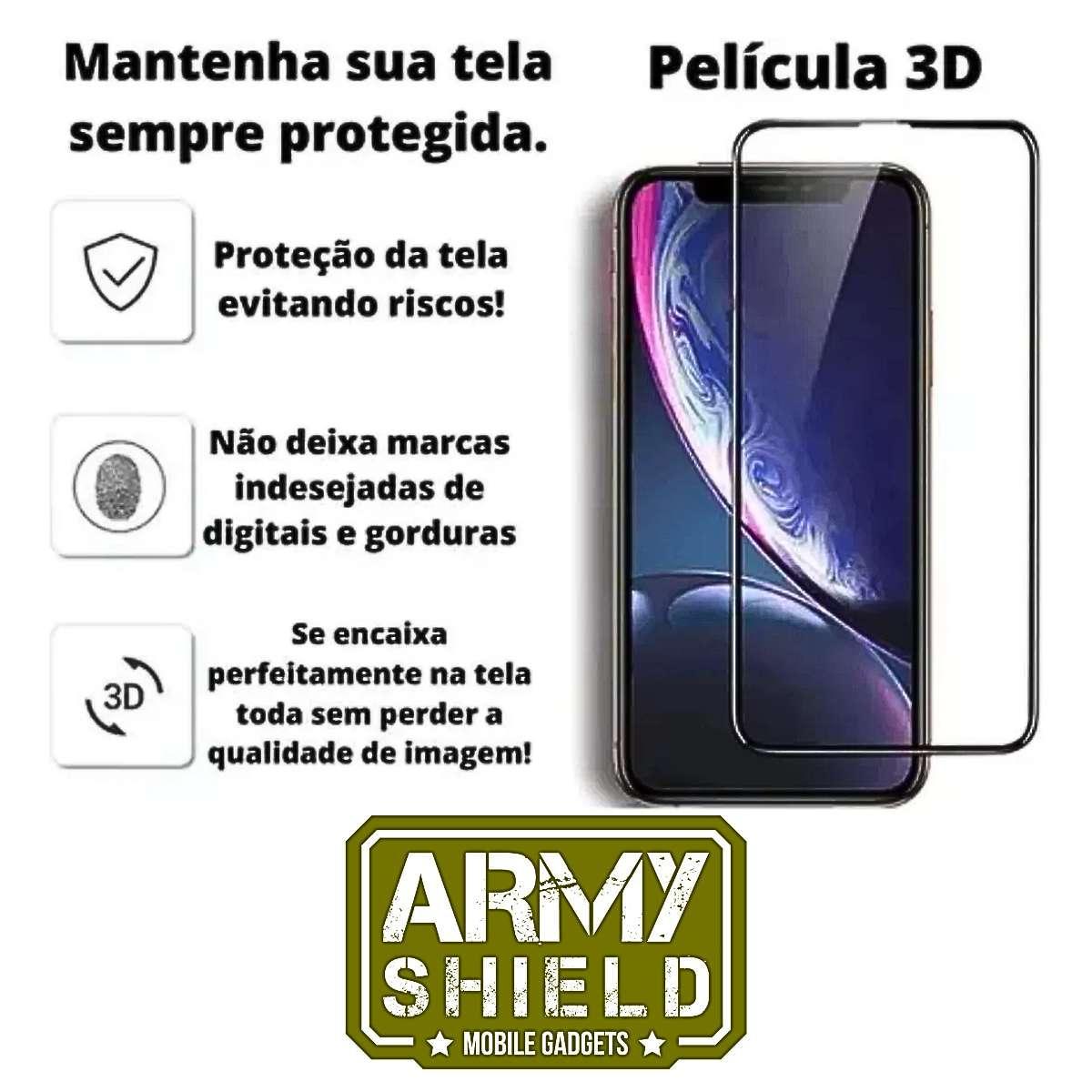 Miniatura Película Para Edge 60 Pro Vidro 3D Curvada - Armyshield
