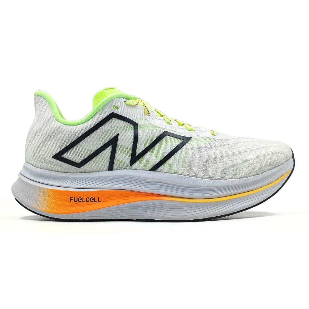 Miniatura Tênis New Balance FuelCell Supercomp Trainer V2 Masculino BRANCO/VERDE - 40