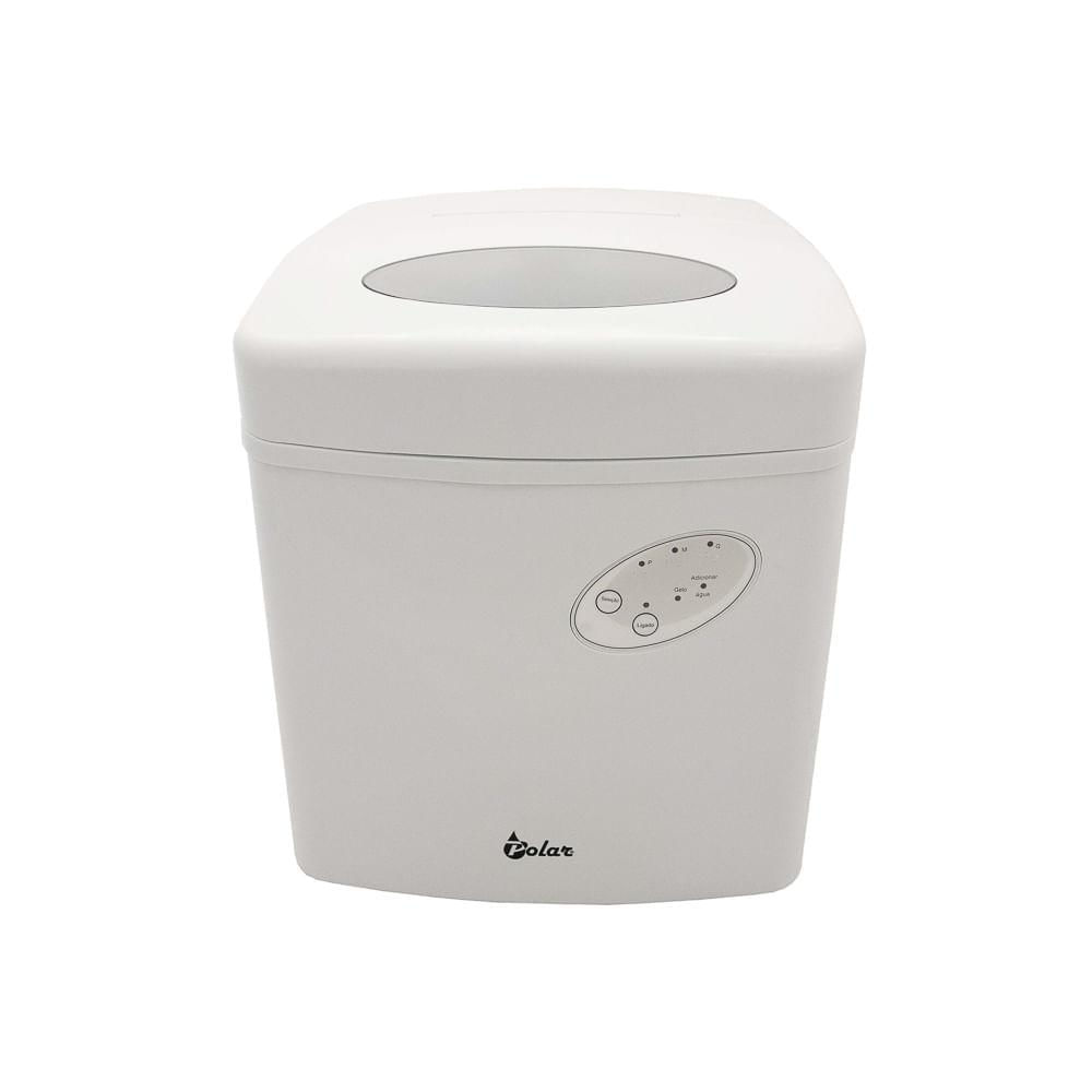 Miniatura Máquina Gelo Polar - Ice Maker - Branca - 28Kg Dia - 220 V