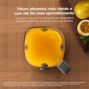 Liquidificador Electrolux EBL1000 Efficient TriForce 1000W 2,7L Cinza 110V