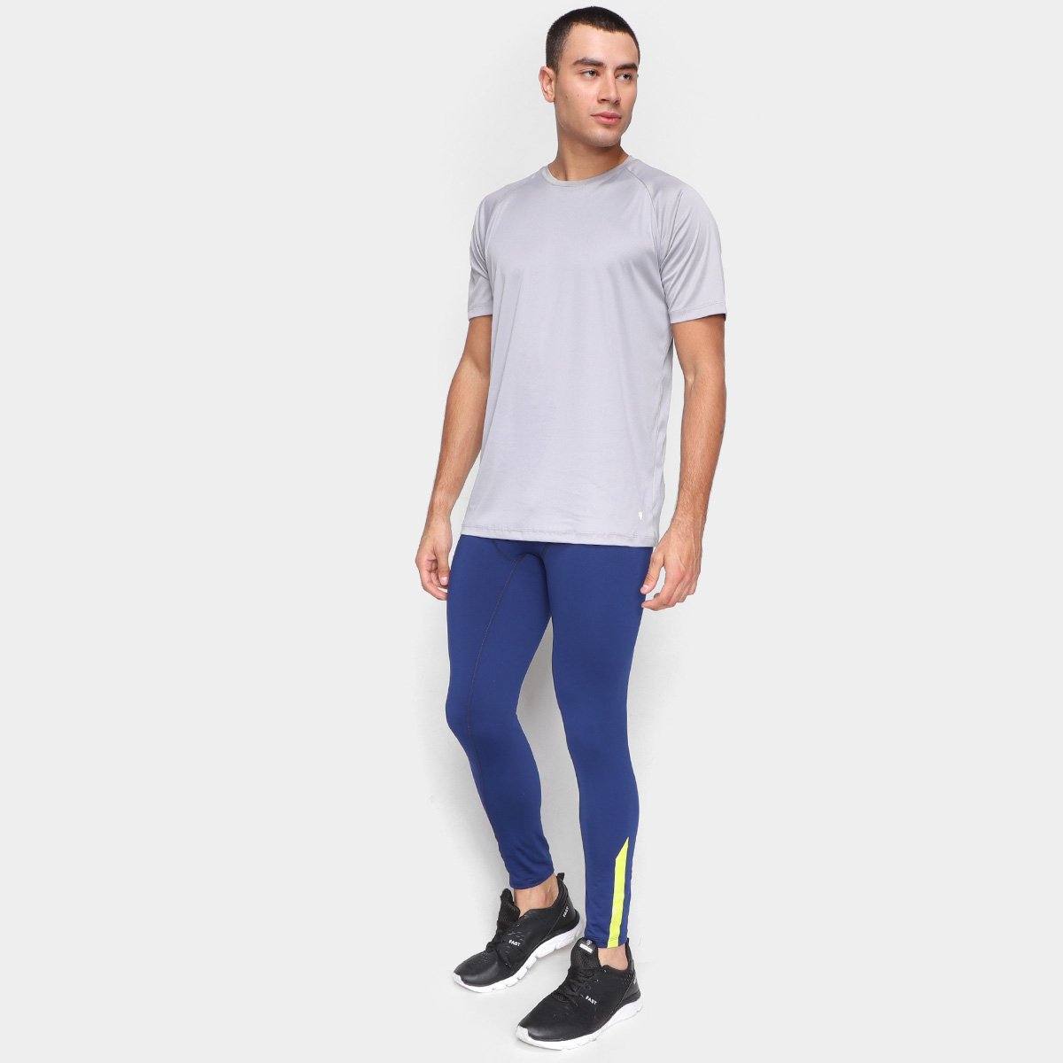 Miniatura Calça Compressão Gonew Monster Masculina Marinho - P
