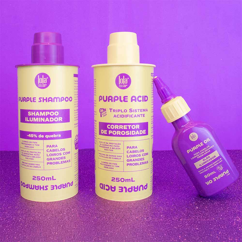 Miniatura Shampoo Lola Cosmetics Purple 250ml