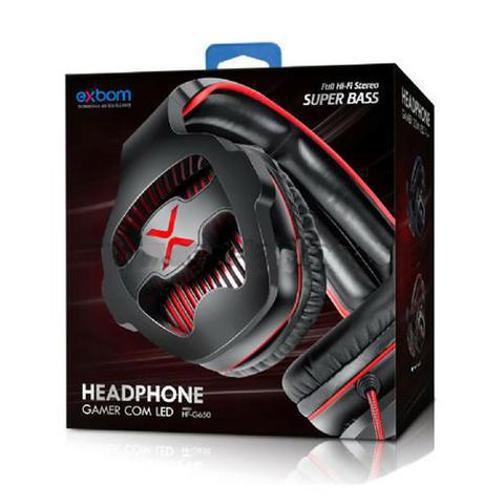 Miniatura Headset Gamer Exbom Hf-G650