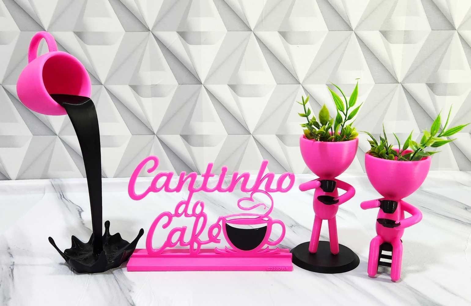 Miniatura Cantinho Do Café Vasos Bob Plantas Xícara Flutuante