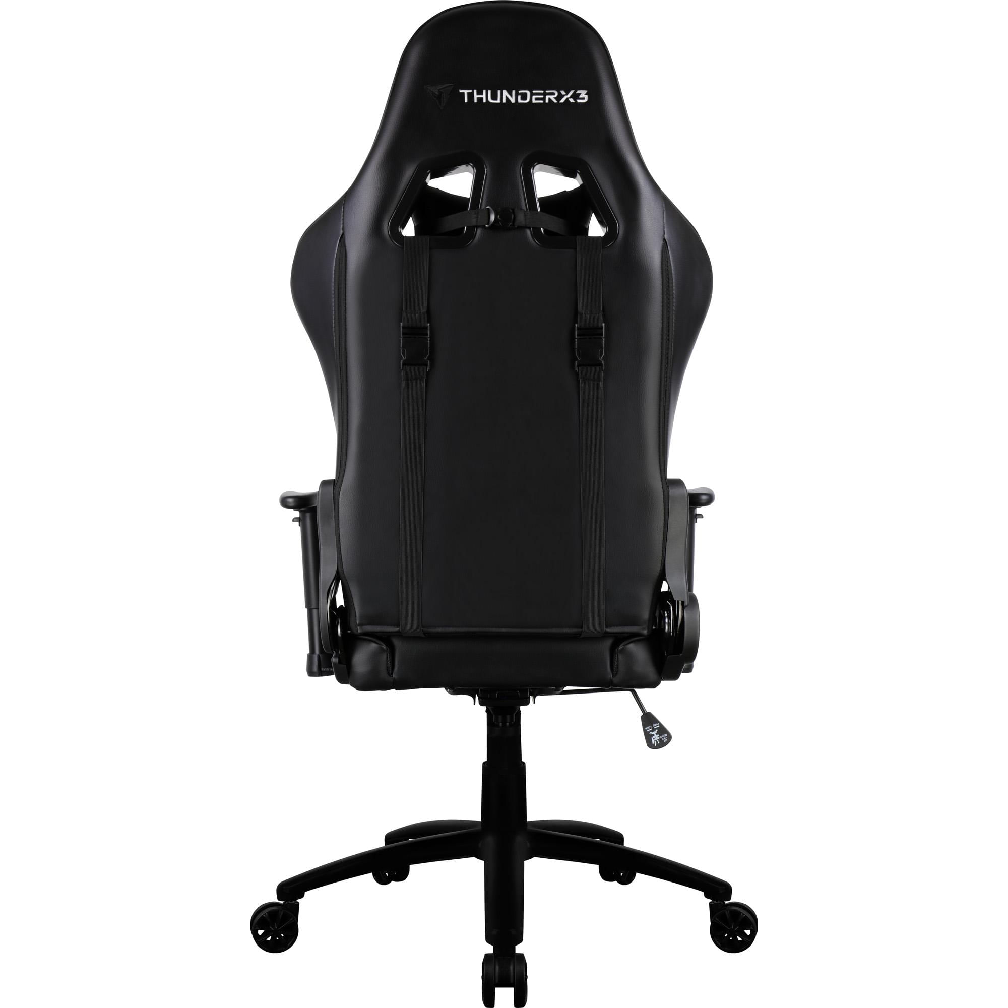 Miniatura Cadeira Gamer Profissional TGC12 Preta THUNDERX3