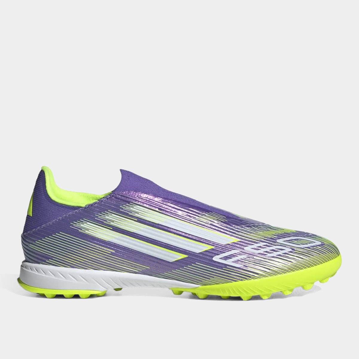 Miniatura Chuteira Society Adidas F50 League LL Unissex Roxo - 37