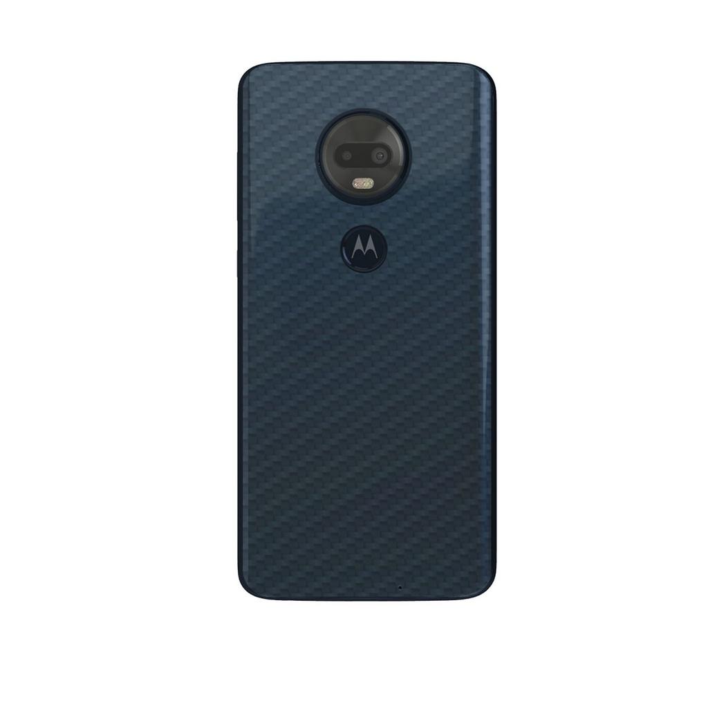 Miniatura Película Traseira de Fibra de Carbono Transparente para Moto G7 - Gorila Shield
