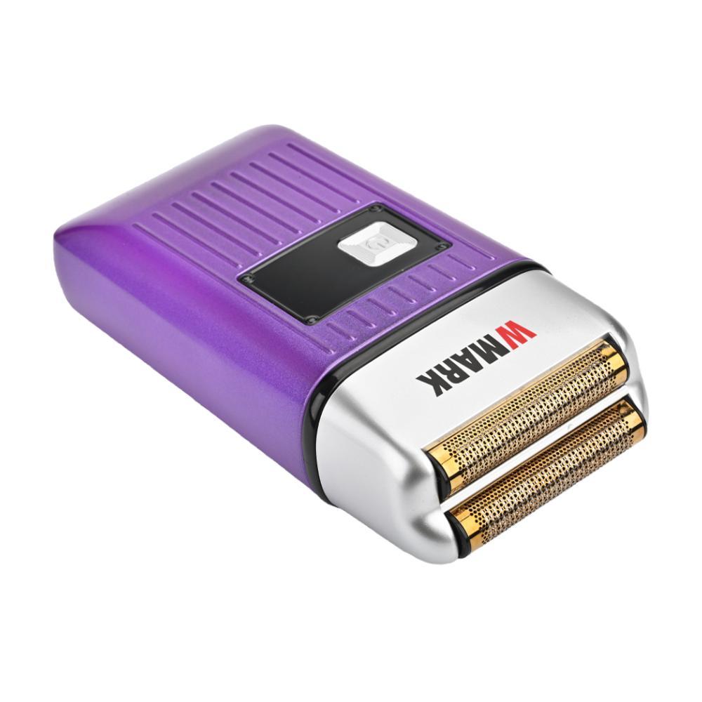 Miniatura Maquina Shaver Wmark Profissional Barbearia Ng 996 Lilás