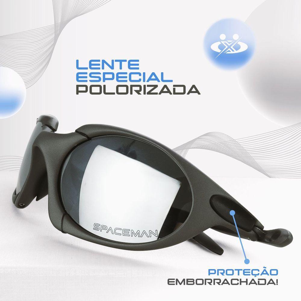 Miniatura Oculos Sol Lupa Mandrake Proteção Uv Metal Case Qualidade Premium Polarizado Black Iridium Casual