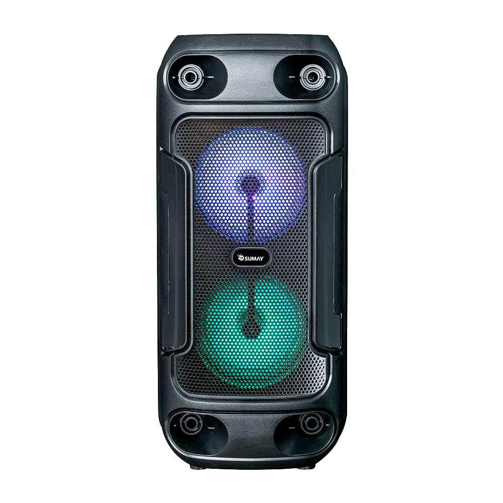 Miniatura Caixa de Som Bluetooth Slim 80W Sumay Preto