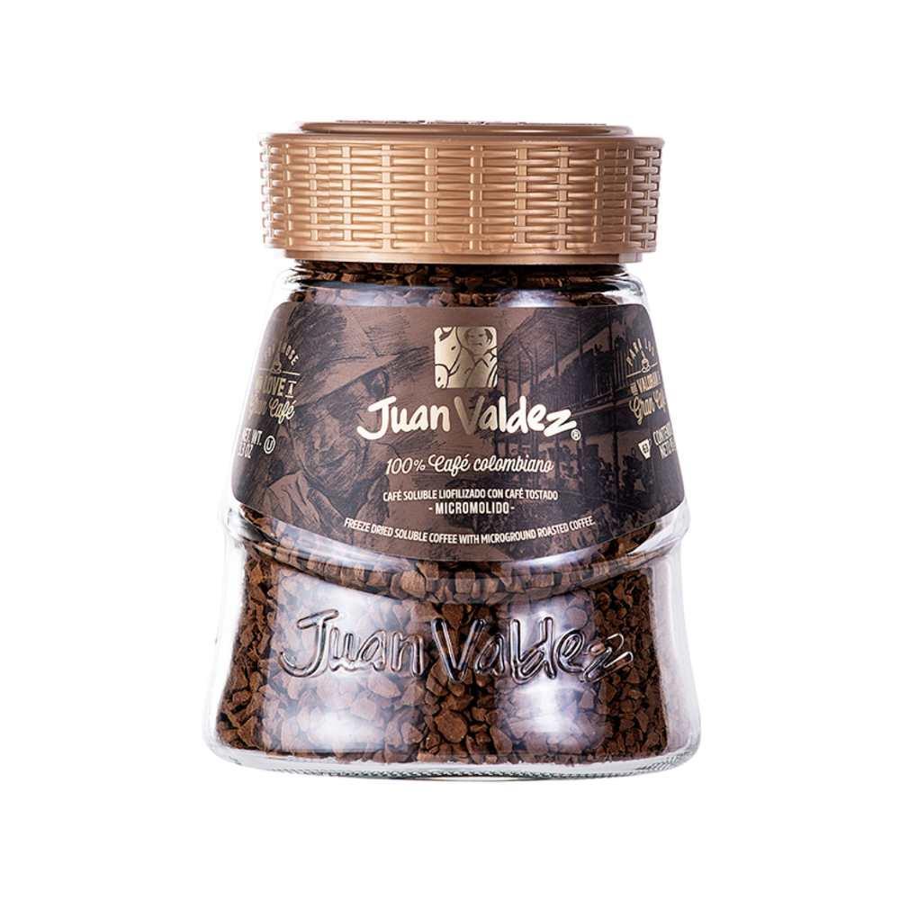 Miniatura Café Juan Valdez Solúvel Colombiano Clássico 95G