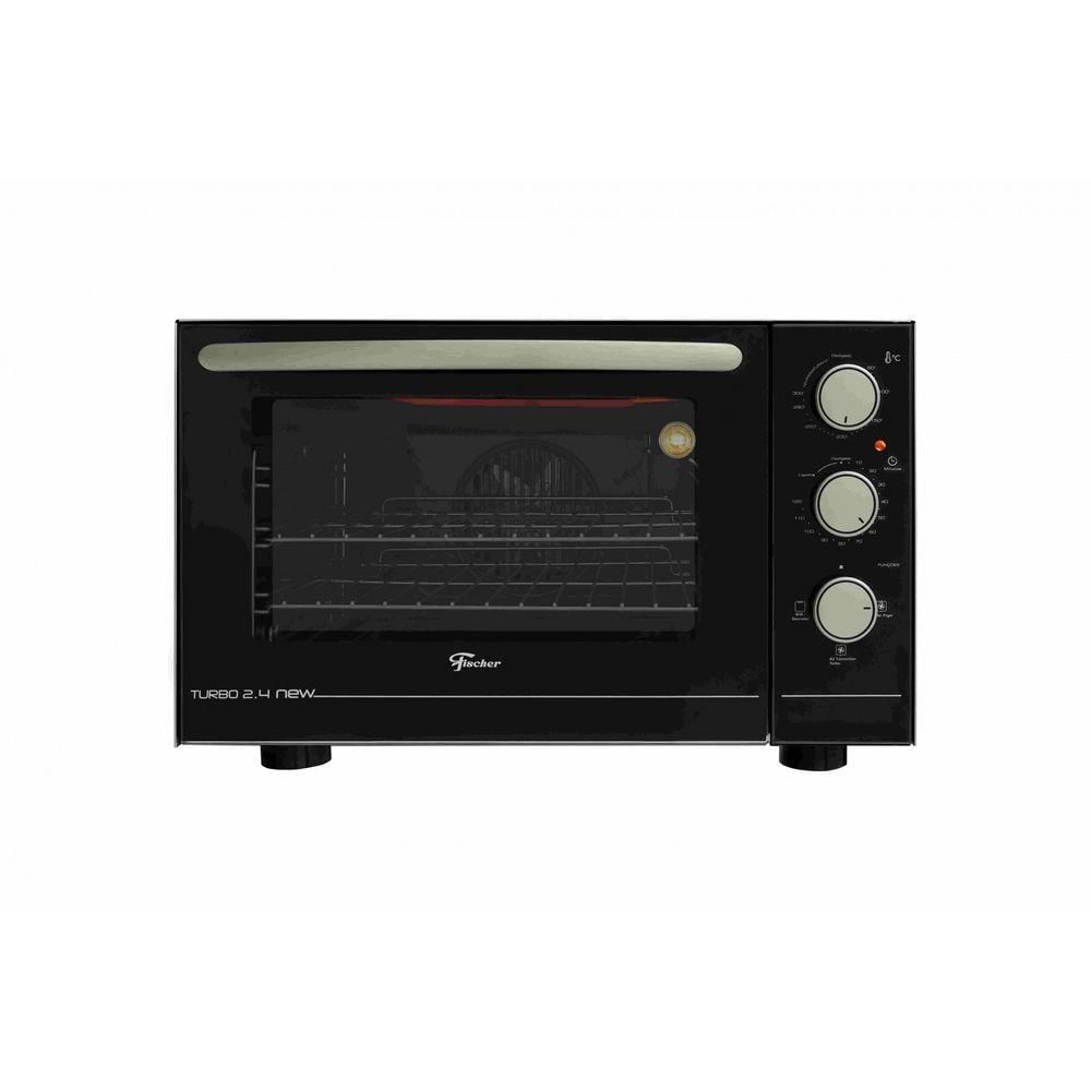 Miniatura Forno Elétrico Fischer Turbo 2.4 New de Bancada 48L com Air Fryer 220V