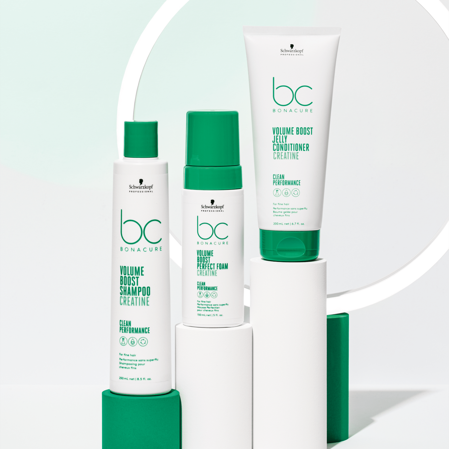 Miniatura Schwarzkopf Professional BC Bonacure Clean Performance Volume Boost Jelly - Condicionador 200ml