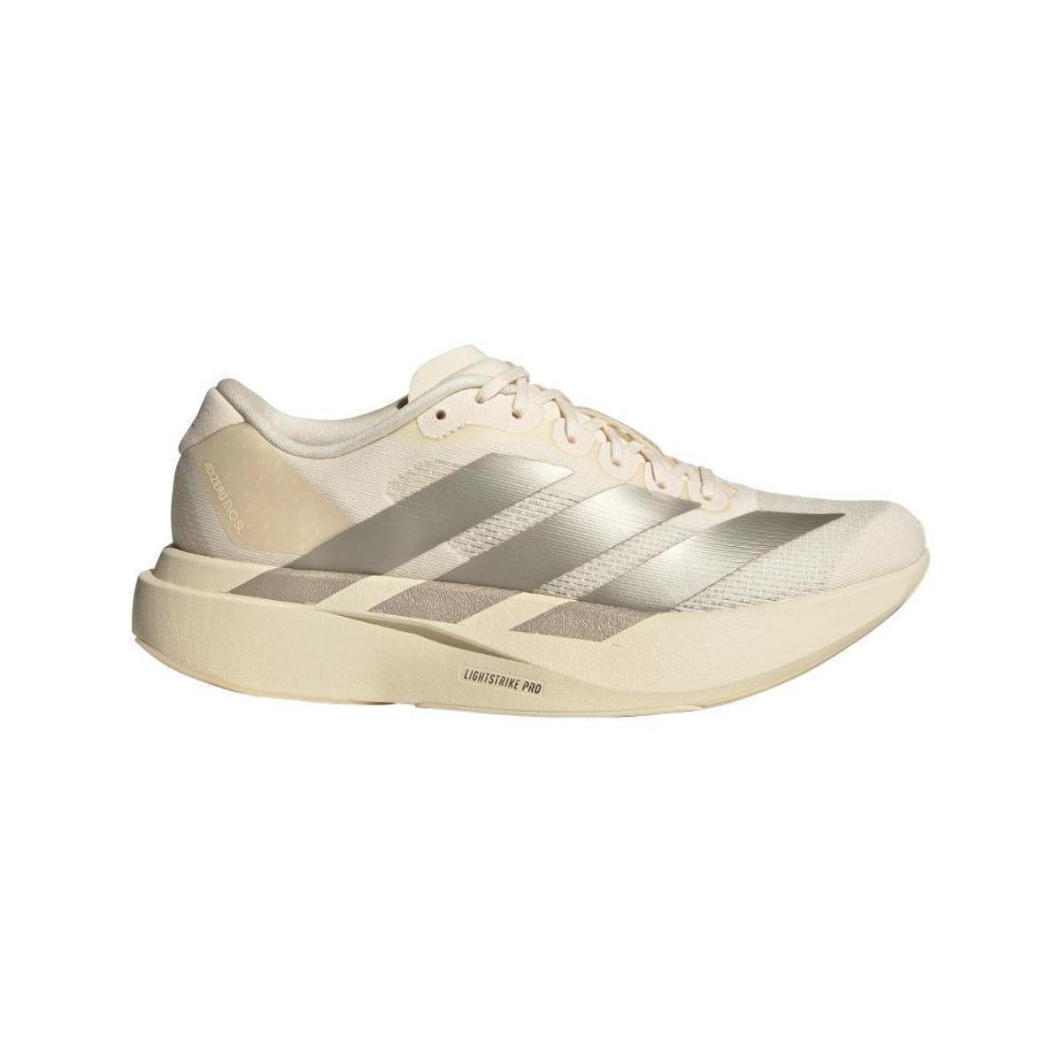 Miniatura Tênis Adidas Adizero Evo SL Feminino Creme+Cinza - 34