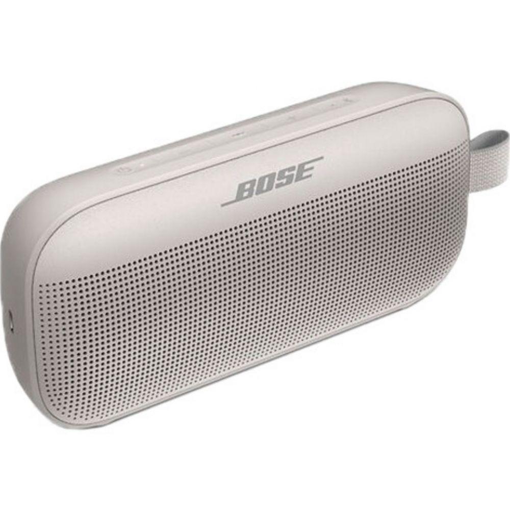 Miniatura Caixa Som Bose Soundlink Flex Bluetooth Speaker White Smoke
