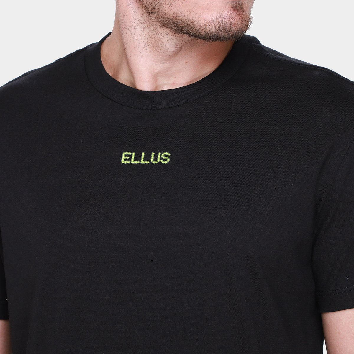 Miniatura Camiseta Ellus Classic Masculina Preto - G