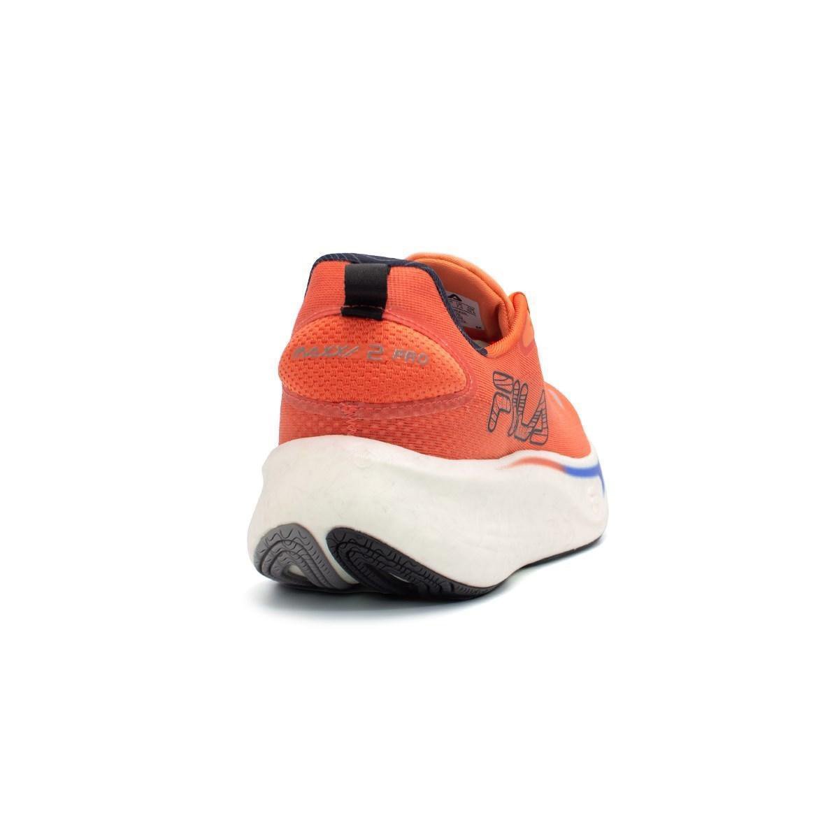 Miniatura Tênis Fila Float Maxxi 2 Pro Masculino Laranja+Azul - 40