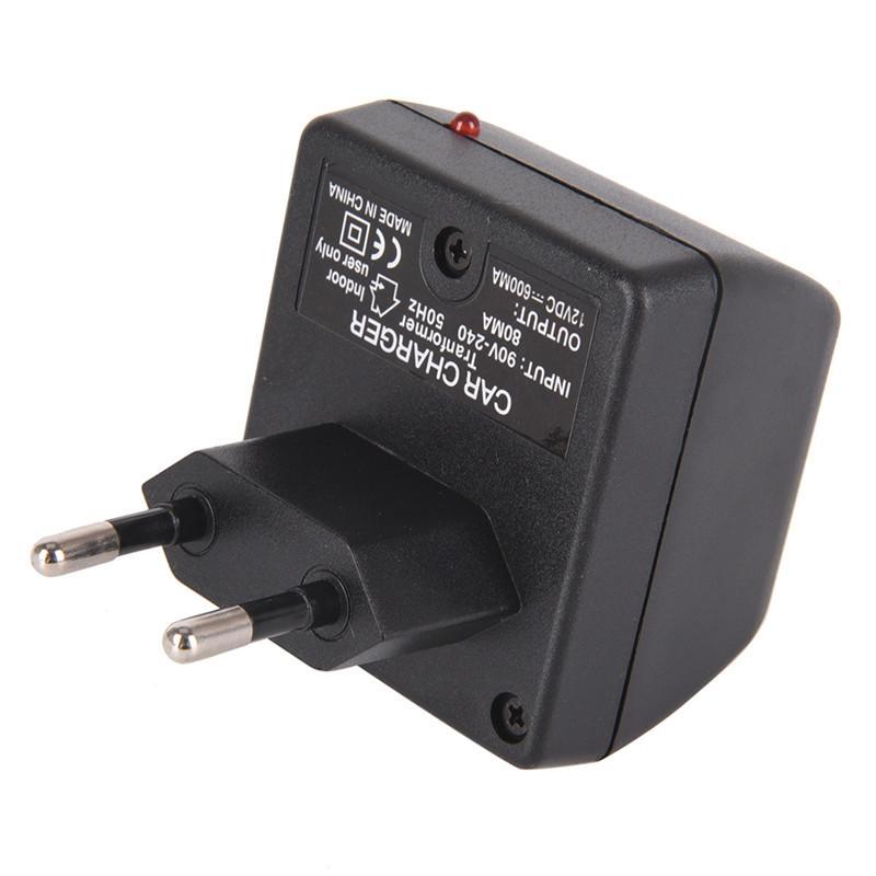 Miniatura Adaptador Conversor Tomada Bivolt 110V 220V Para 12V (600Ma)
