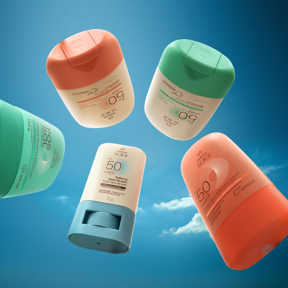 Miniatura Protetor Solar Natura Stick Incolor FPS 50 15G