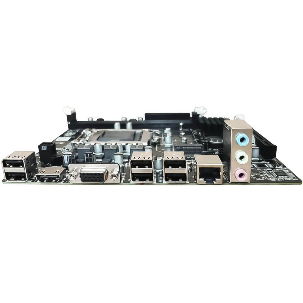 Miniatura Placa Mãe Goldentec Gt-H61 M.2 Para Intel 1155 Ddr3
