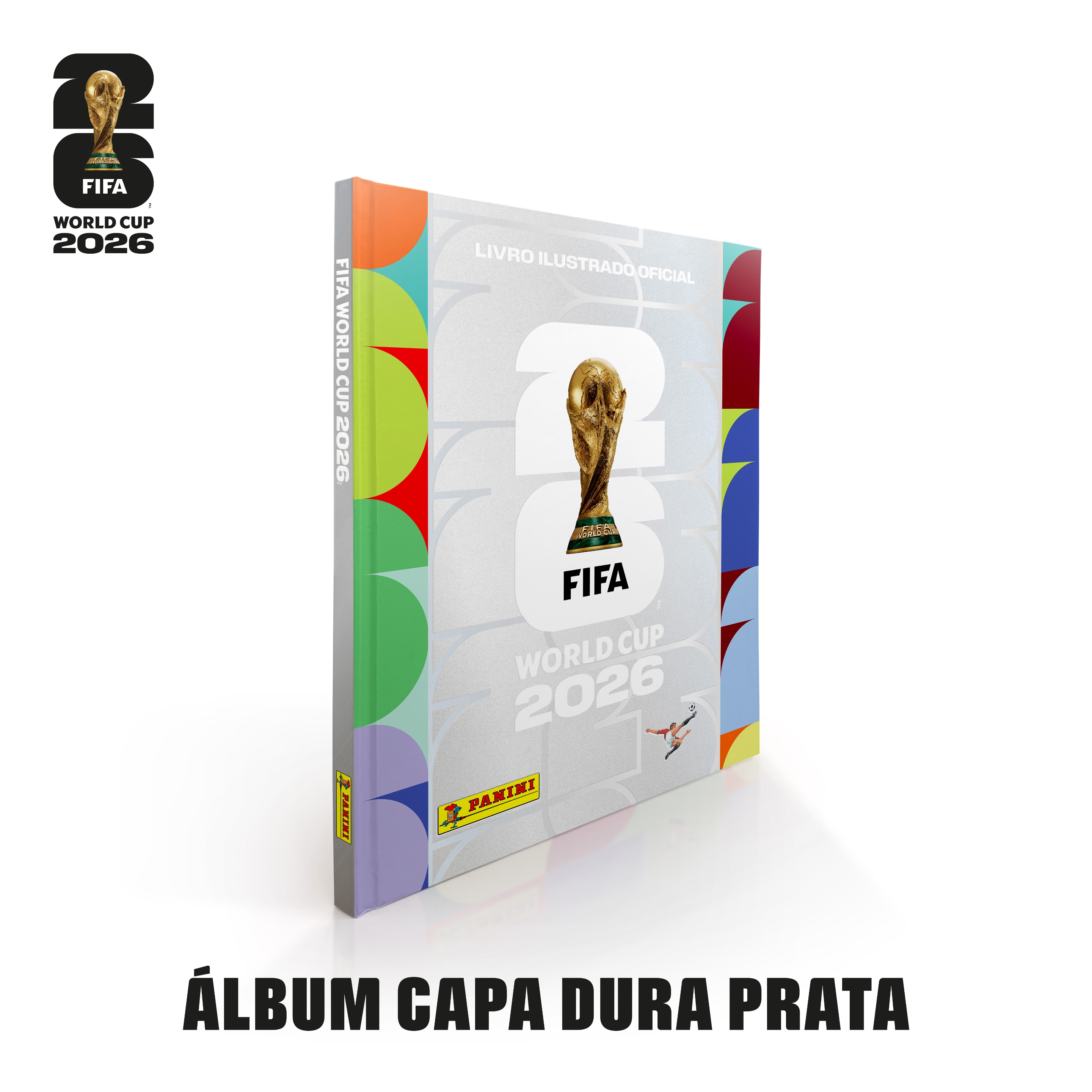PRÉ-VENDA Álbum Capa Dura PRATA Copa do Mundo 2026