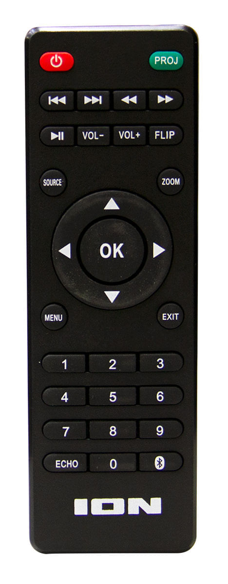 Projetor de Filmes com Alto Falante e recepção remota de áudio