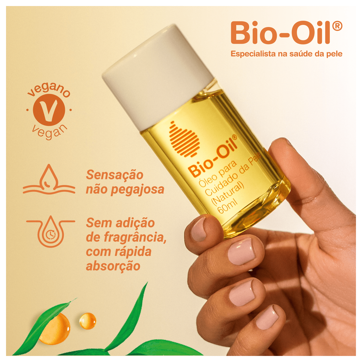 Miniatura Óleo Corporal Bio-Oil 100% Natural 60ml