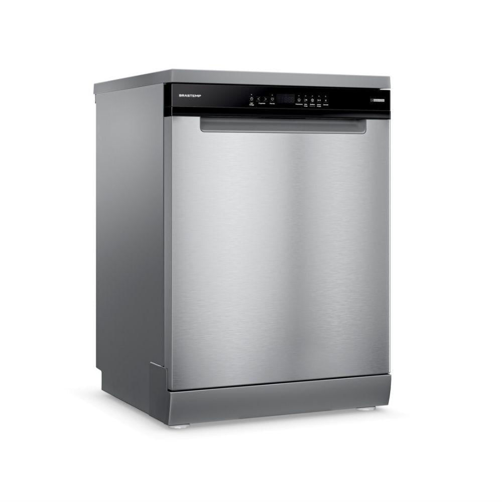 Miniatura Lava Louças Brastemp 14 Serviços Com Smart Sensor BLF60AR Inox - 110V