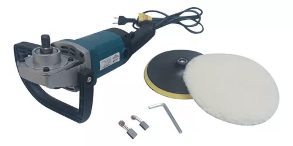 Miniatura Politriz Profissional Lixadeira 1200W 6 Velocidades- 7 ''