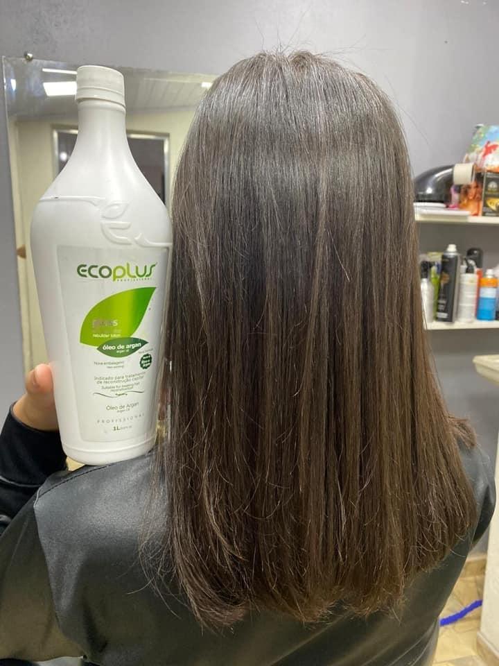 Miniatura Kit Escova Progressiva Argan Ecoplus 4X1L