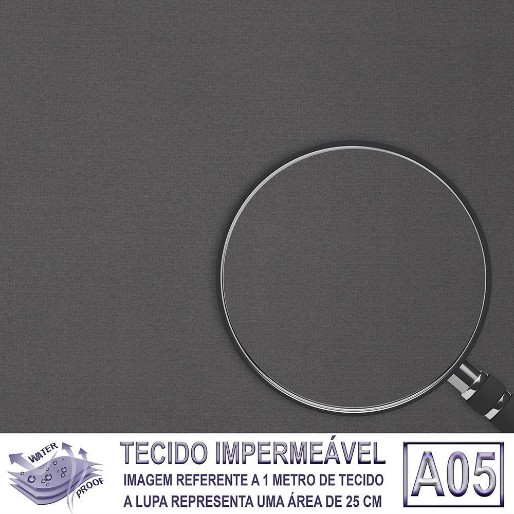 Miniatura Jogo De Cadeiras Para Cozinha - Kit Com 5 Cadeiras Em Aluminio E Fibra Sintetica Marmore A05