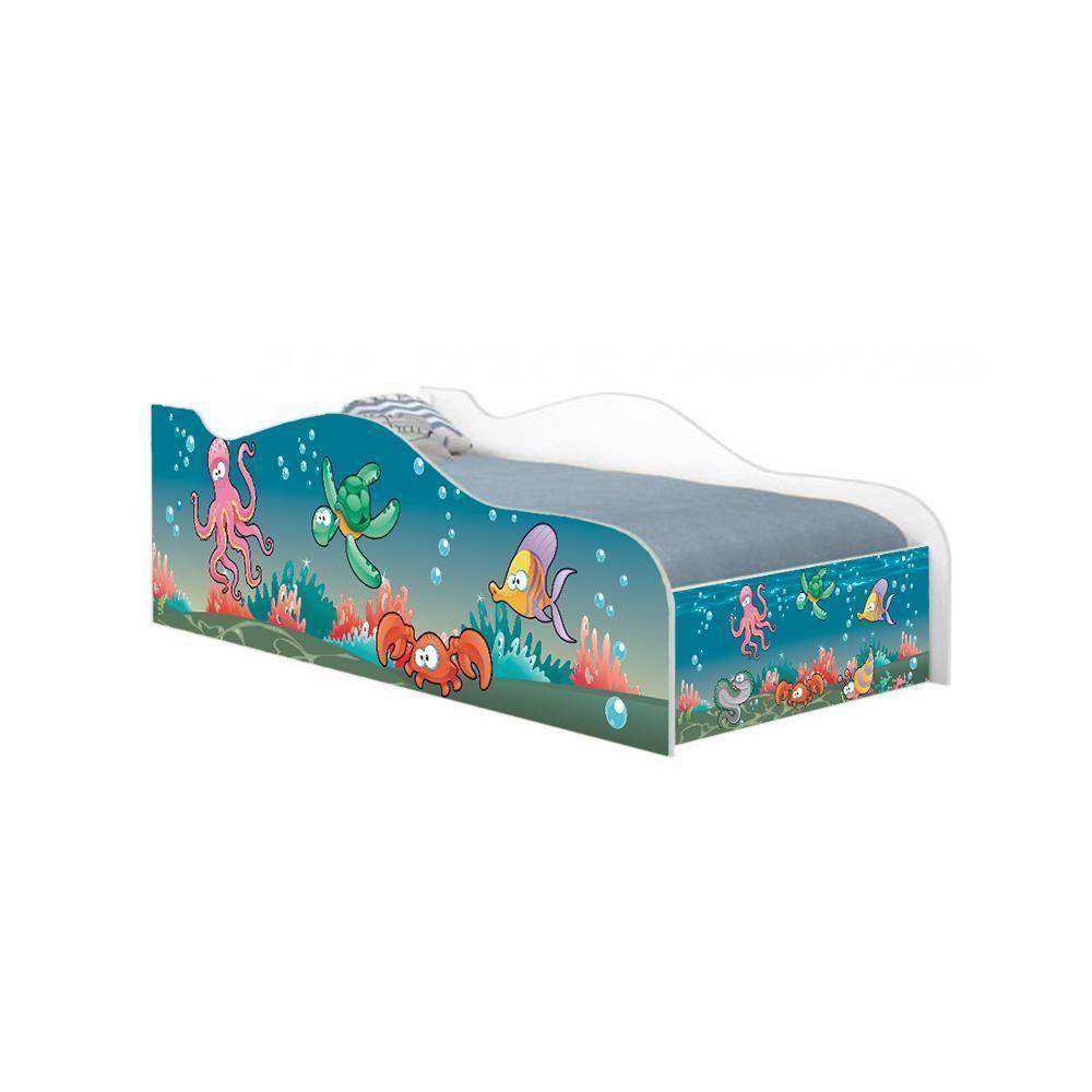 Miniatura Mini Cama Fun Aquário Infantil Com Colchão
