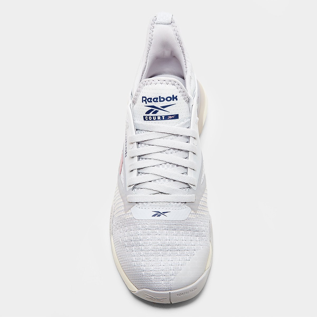Miniatura Tênis Reebok Nano Court Feminino Cinza+Rosa - 35