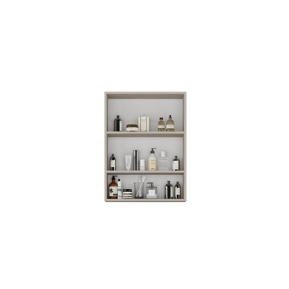 Miniatura Espelheira para Banheiro em Mdf Nature Panna