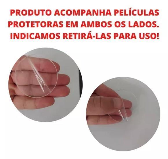 Miniatura Disco De 8Cm De Diâmetro Acrilico Transparente P/Artesanato