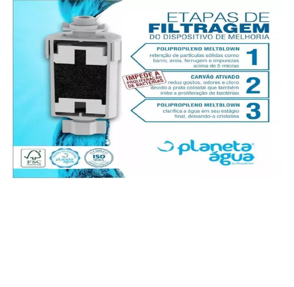 Miniatura Refil Filtro Bebedouro Karina K40C,K40I,K40Cc, K40C -Kit 2Un