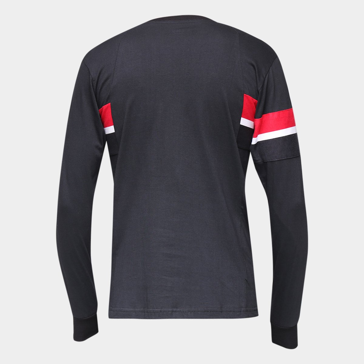 Miniatura Camisa de Goleiro Manga Longa São Paulo 2005 Retrô Mania Masculina Preto - EGG