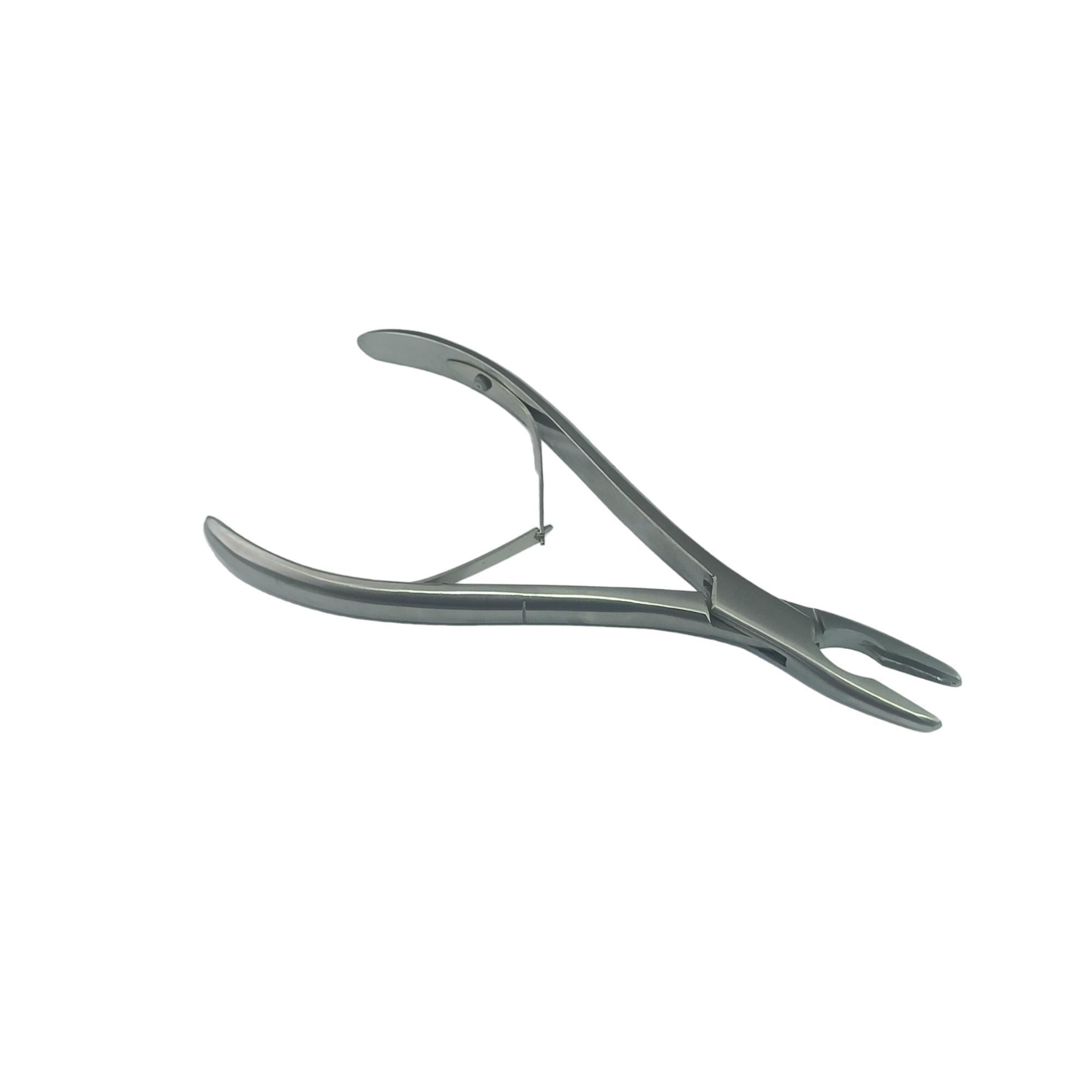 Miniatura Pinca Cirurgica Saca Bocado Inox 18Cm Reto