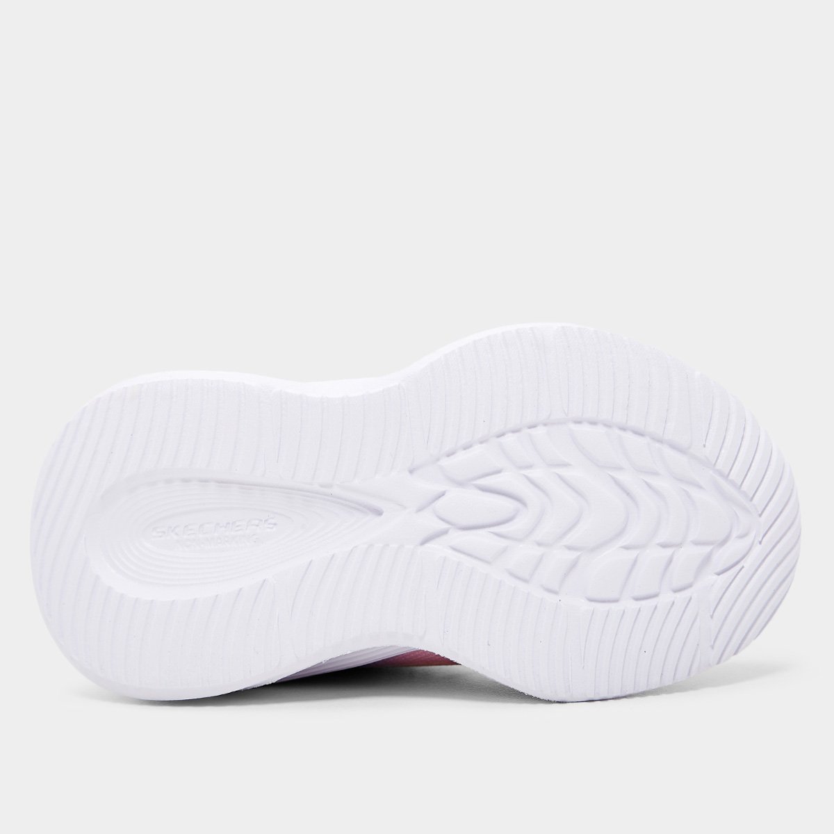 Tênis Infantil Skechers Menina Cinza+Rosa - 21