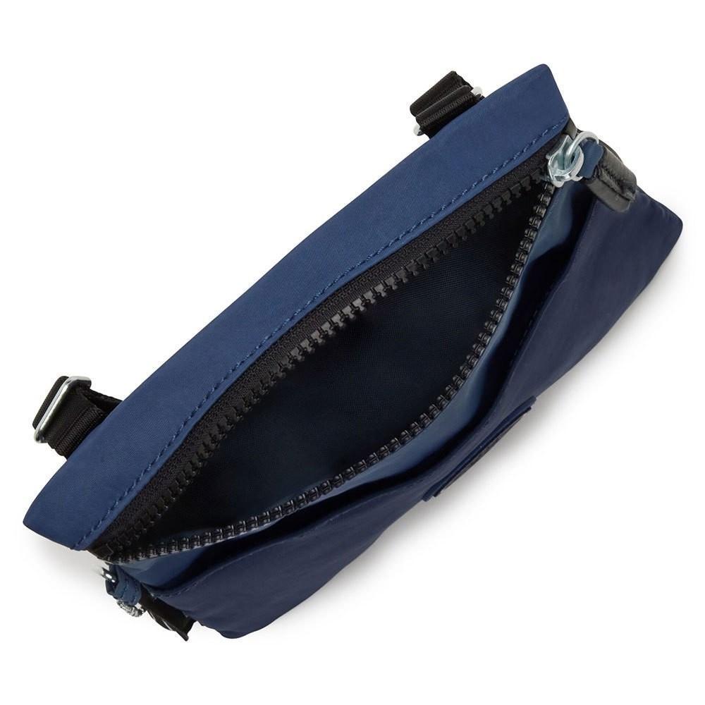 Miniatura Bolsa Transversal Kipling Gib Strong Blue Azul Marinho