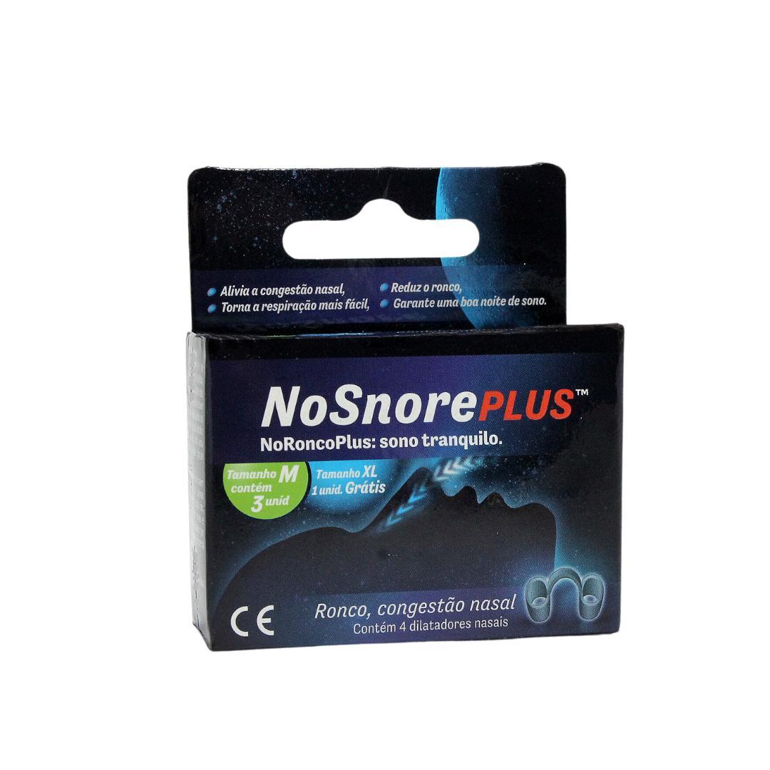 Miniatura Dilatador Nasal Interno Nosnore M Silicone Medicinal 4 Un