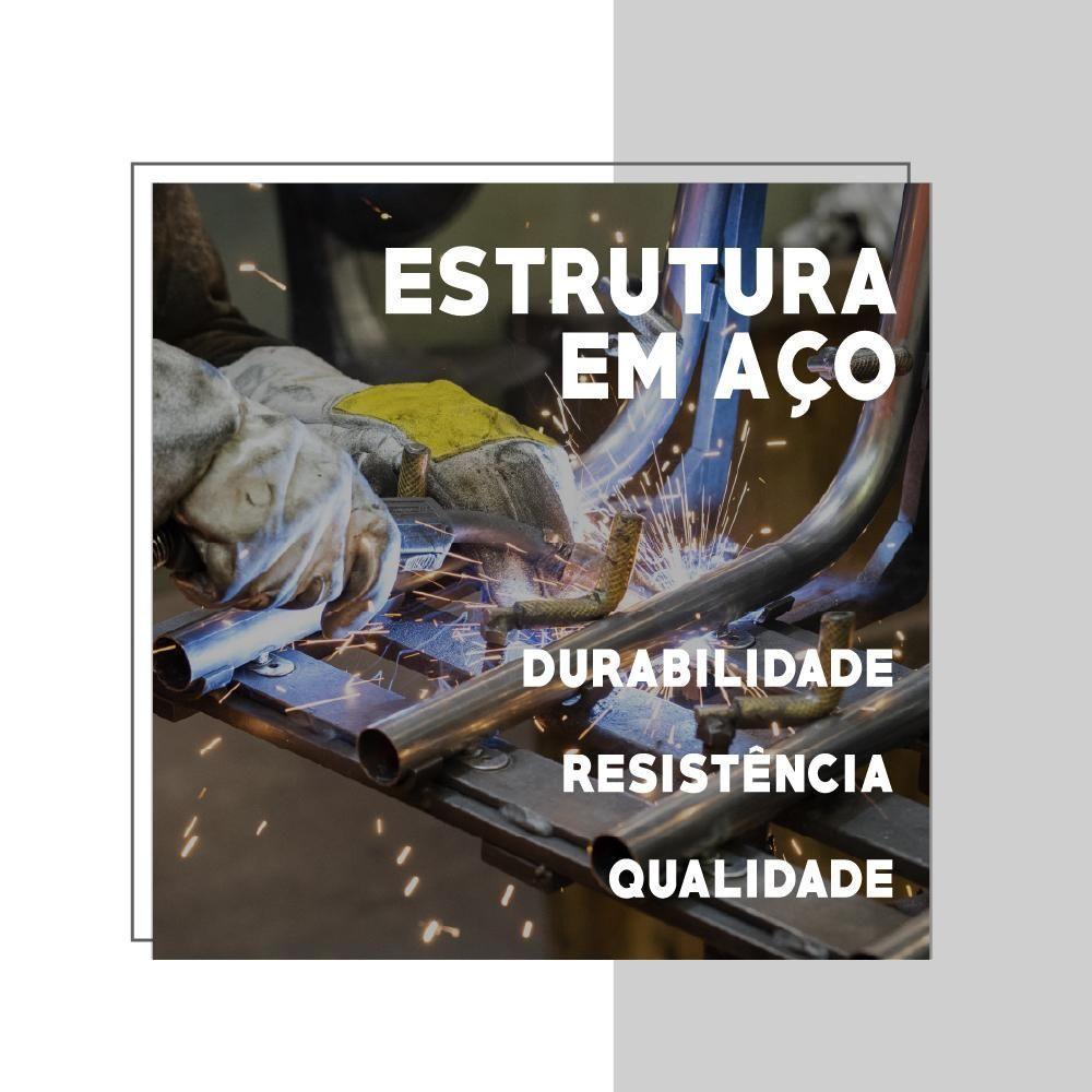 Miniatura Conjunto Mesa Dobrável Com 2 Banquetas Preto Carraro