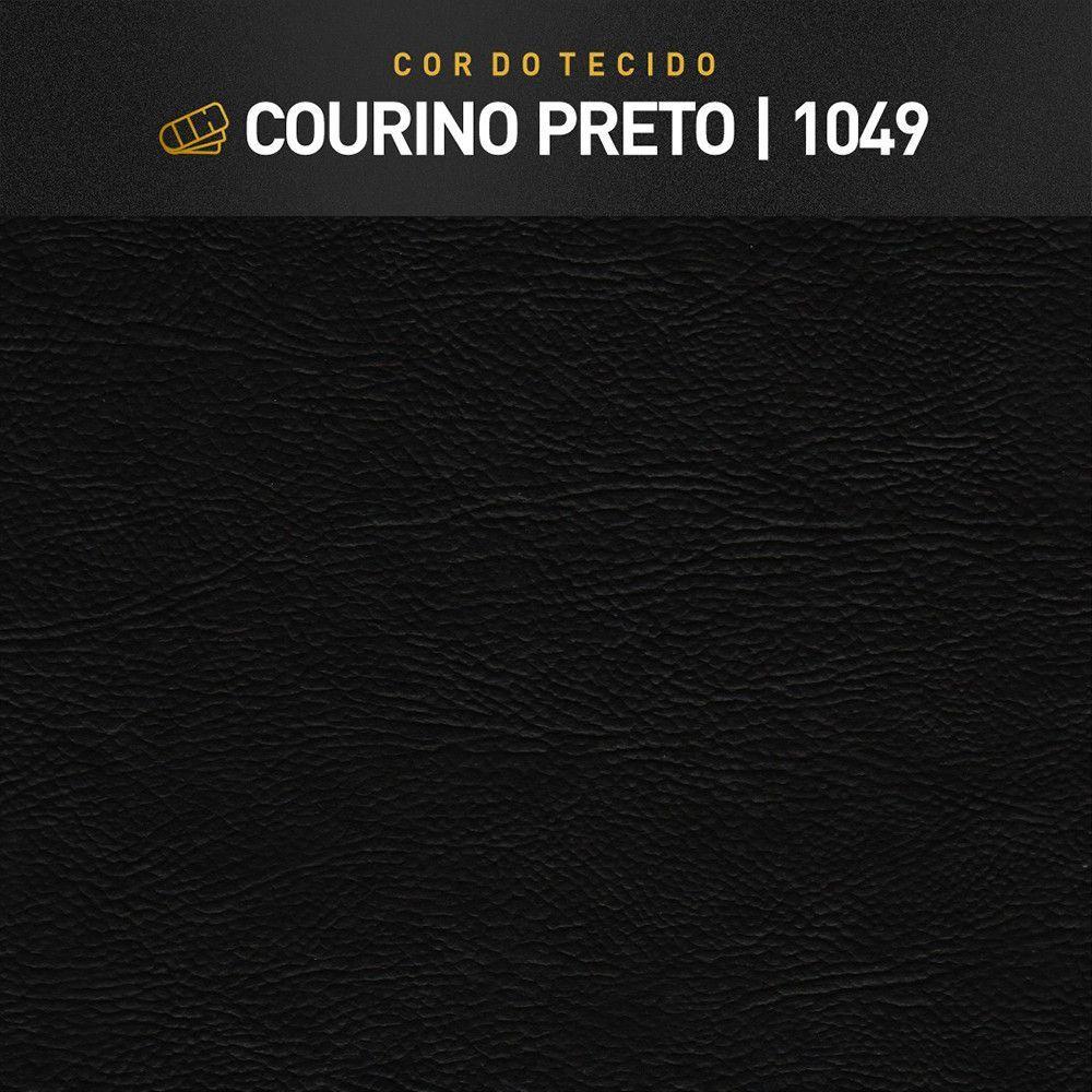 Miniatura Conjunto 2 Puff Lotus Castellar Móbile Preto