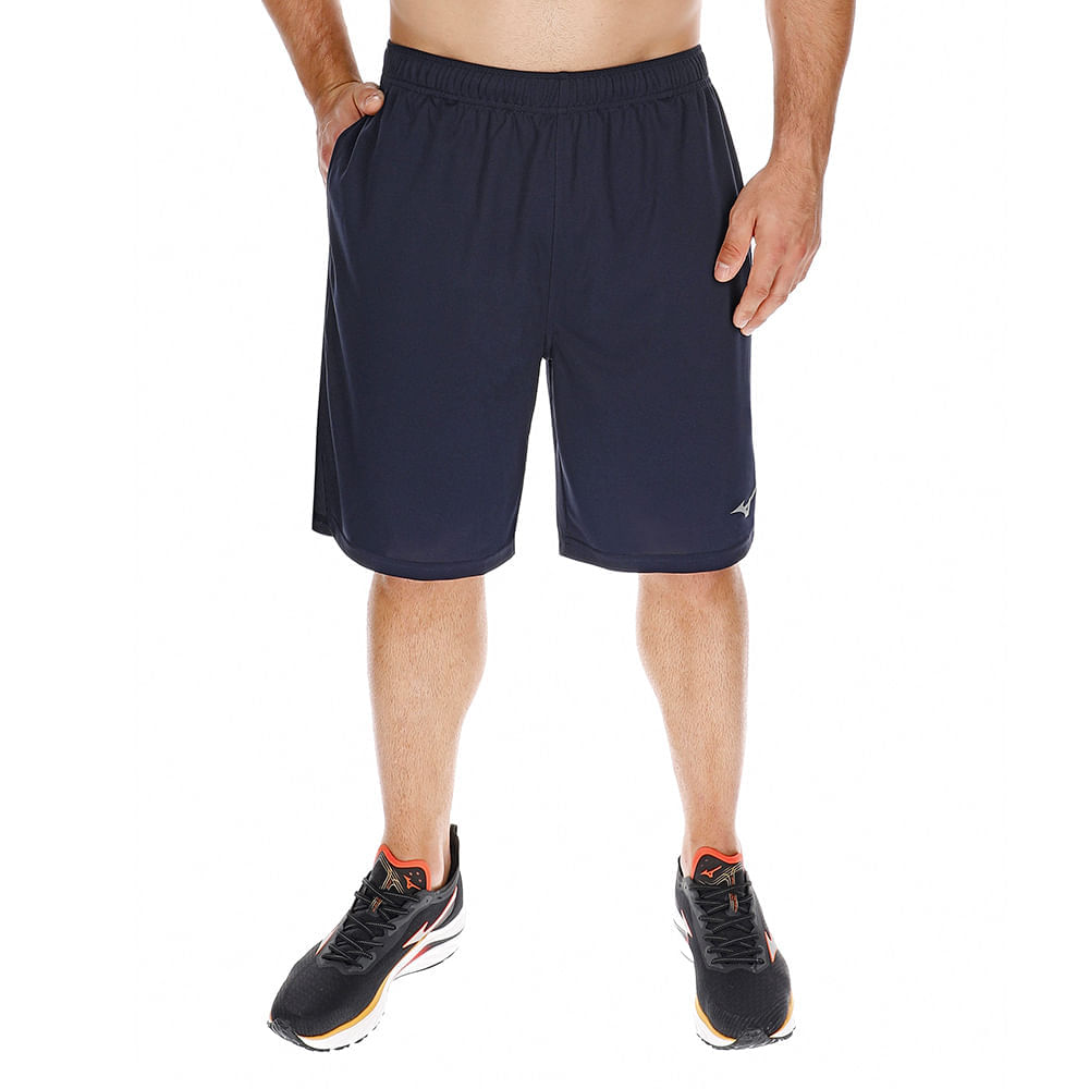 Miniatura Kit 2 Bermudas de treino masculina Mizuno Root Mesh Preto - EG