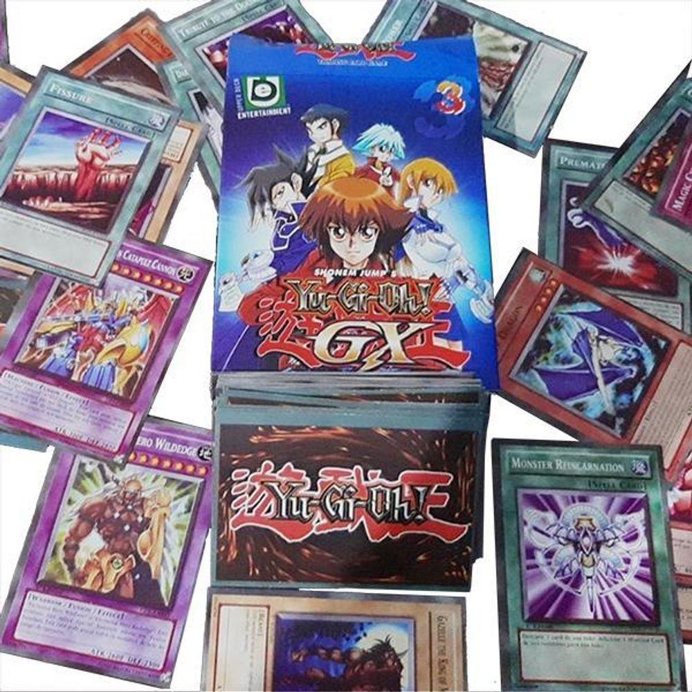 Miniatura Caixa Cartas Jogo Combate Rank Yu Gi Oh 50 Cards
