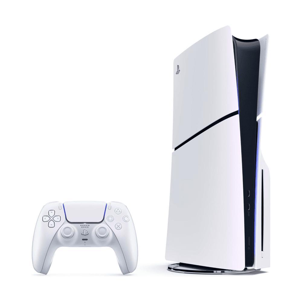 Miniatura Tampa Do Console Playstation 5 Slim Chroma Pearl Sony - Ps5