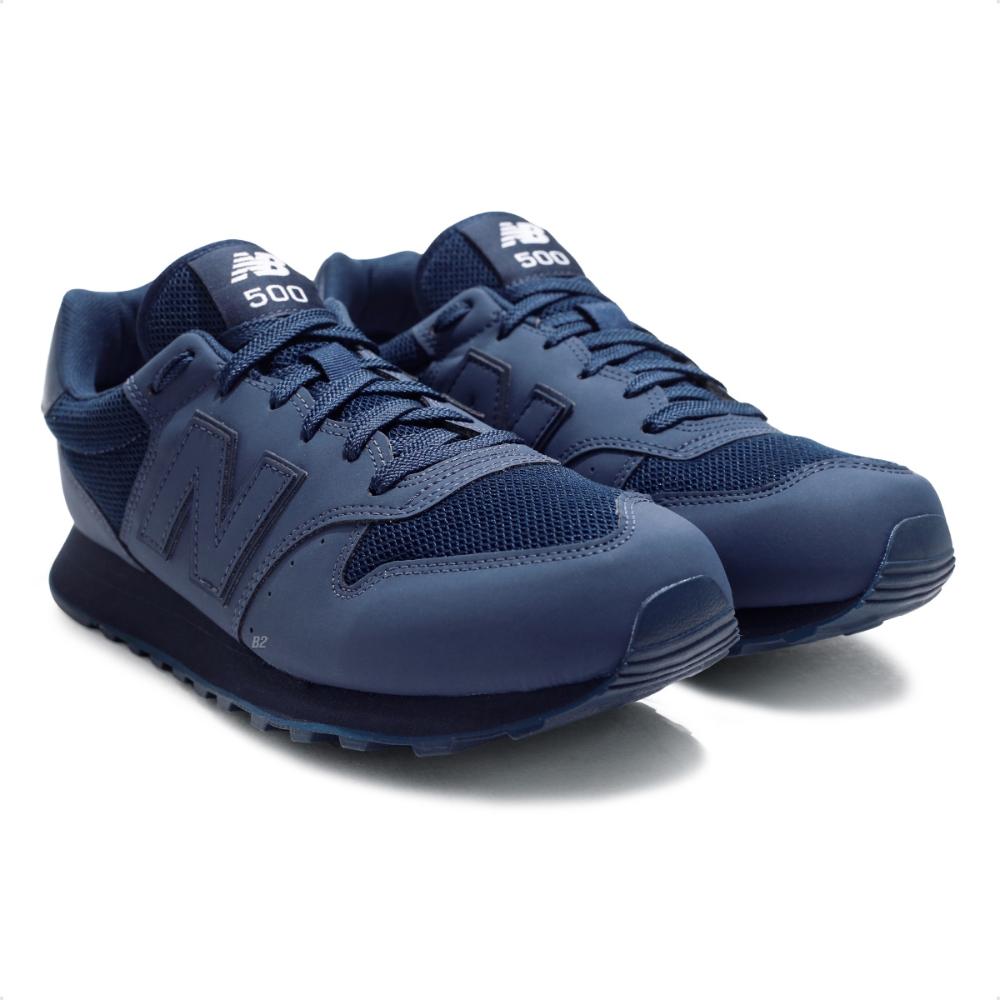 Miniatura Tênis New Balance 500 V2 Masculino Azul Marinho - 38
