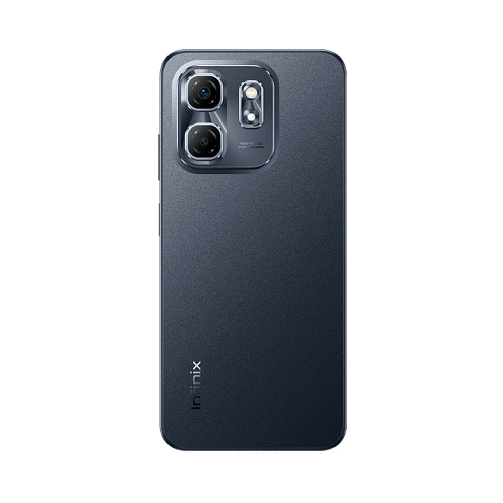 Miniatura Smartphone Infinix Hot 50i 4GB RAM 256GB 4G Câmera Dupla 48MP+ Selfie 8MP NFC 5000mAh 6,7” 120Hz - Preto Obsidiana